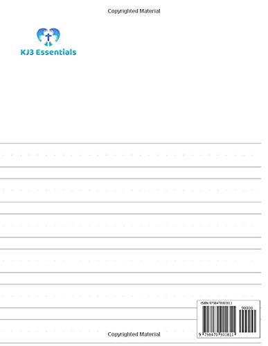 Draw and Write Composition Notebook- 100 Blank pages of Picture Space and Dotted Midline 8.5 x 11: Handwriting Practice and Story Telling for Kids: ... Gift, Support Small Business, Brand Souvenir