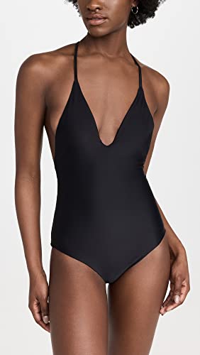 JADE Swim Women's All in One Piece, Black, XS