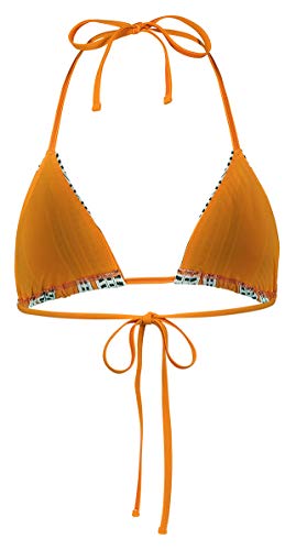 lemlem Amira Triangle String Top Orange