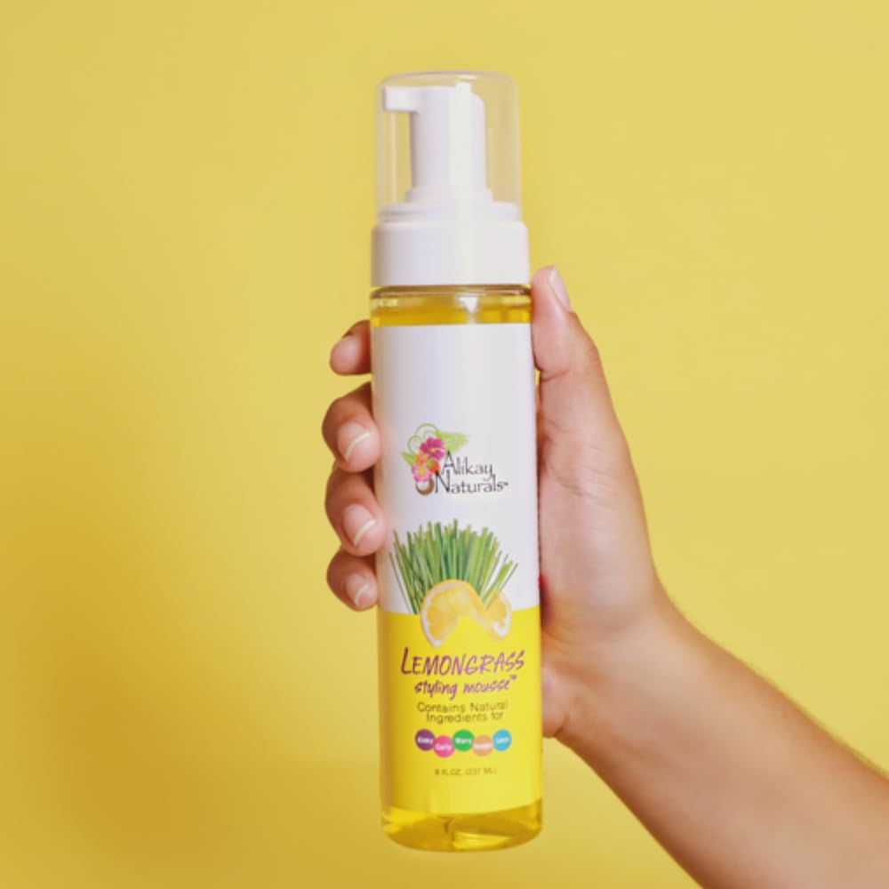 Alikay Naturals Lemongrass Styling Mousse