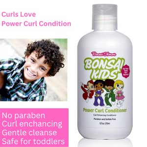 Kids & Toddlers Curl Conditioner - 8.5 fl. oz | Daily Conditioner for Curly, Biracial Hair | Restores Curls & Adds Shine | Tear-Free Formula