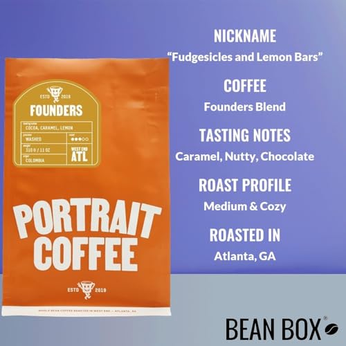 Founders Blend - Roasted by Portrait Coffee - Whole Bean Coffee - 12 Ounce Bag