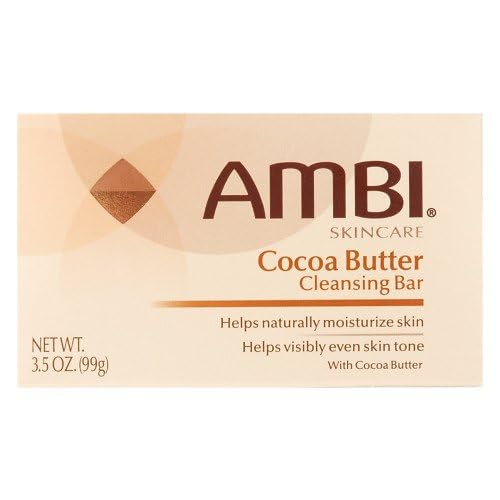 Ambi, Skin Care Bars, Cocoa Butter Cleansing Bar, 3.5 oz