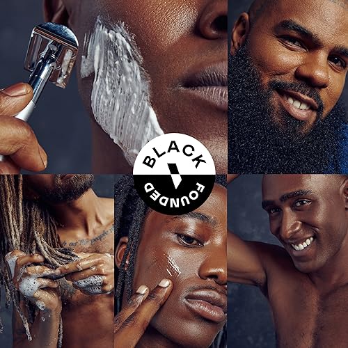 Bevel Shampoo for Men - Sulfate Free Shampoo for Textured Hair with Coconut Oil and Shea Butter, Detangles Course, Curly Hair, 12 Oz