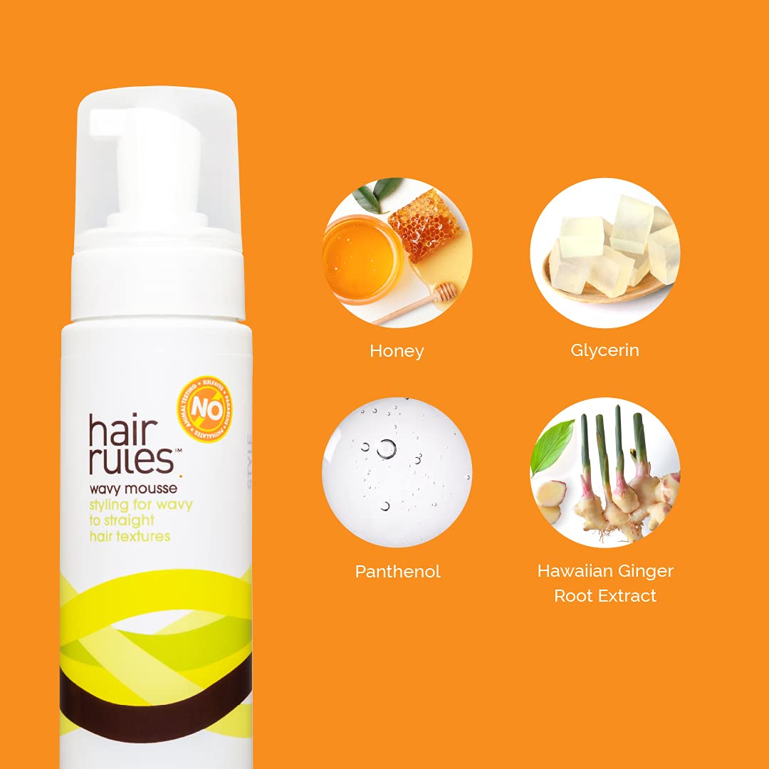 hair rules Wavy Mousse