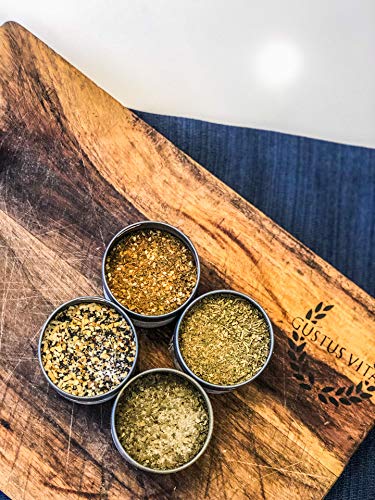 Luxury Beginner Cook Collection | Gourmet Seasonings & Rubs | All Natural, Non GMO | Small Batch | Artisanal Spice Blends | Gustus Vitae