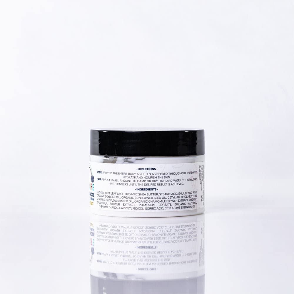 KIDLIFE By KJ3 Essentials 2 IN 1 SHEA AND ALOE CREAM- CITRUS SCENT 4 oz.