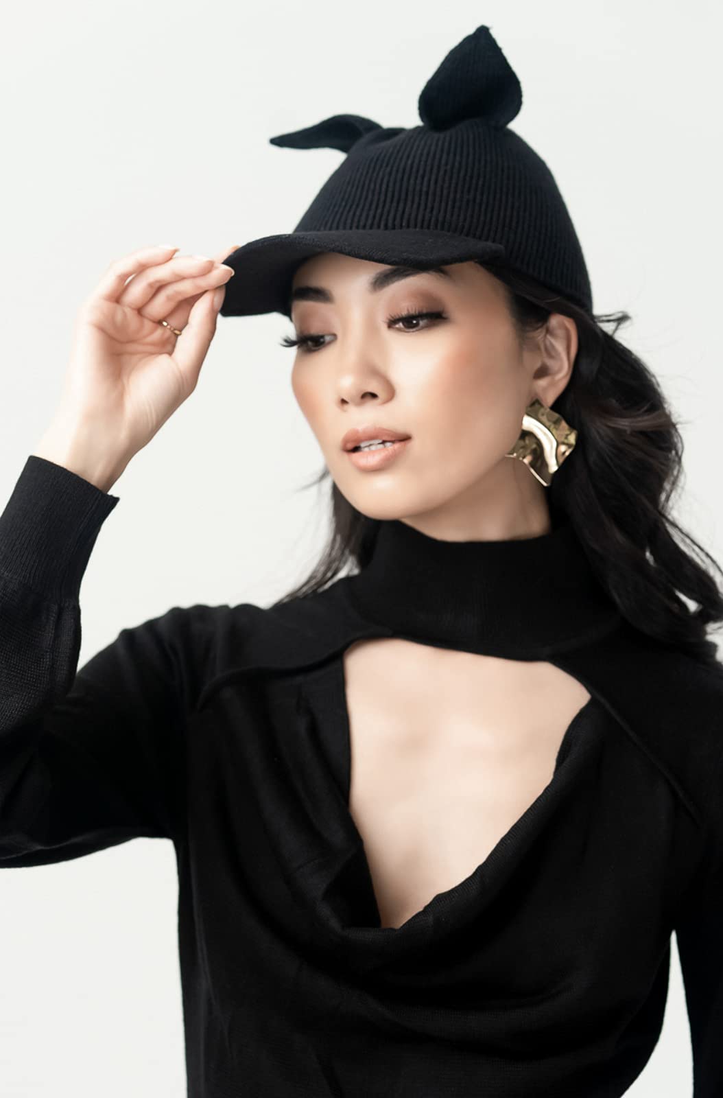 Pantora Women's Vicky Cat Hat, Black, One Size