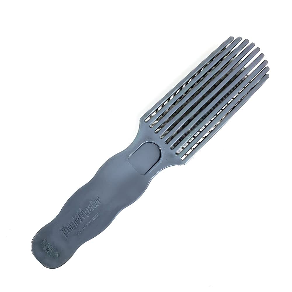 PuffCuff | TangleMaster® | Detangling Brush For Curly, Wavy, Thick, Natural, Straight, Fine, Wet or Dry Hair | Painless, Damage-Free Styling Tool for Men and Women | 1 Piece