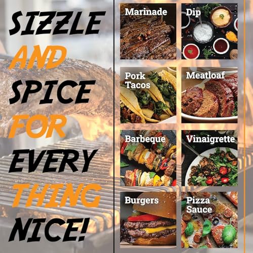 SGT. Hart’s BBQ Sauce Mini Sampler 3 Flavor Pack (Original, Chipotle, Habanero) 1 OZ Each Barbecue Sauce