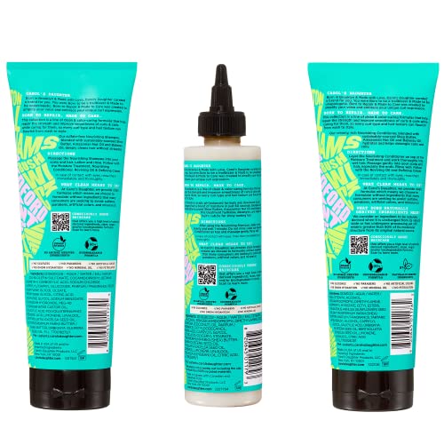 Carol's Daughter Born to Repair Hair Care Set for Damaged Hair - Hydrating Shampoo, 60 Second Moisture Treatment, Nourishing Conditioner (3 Product Kit)
