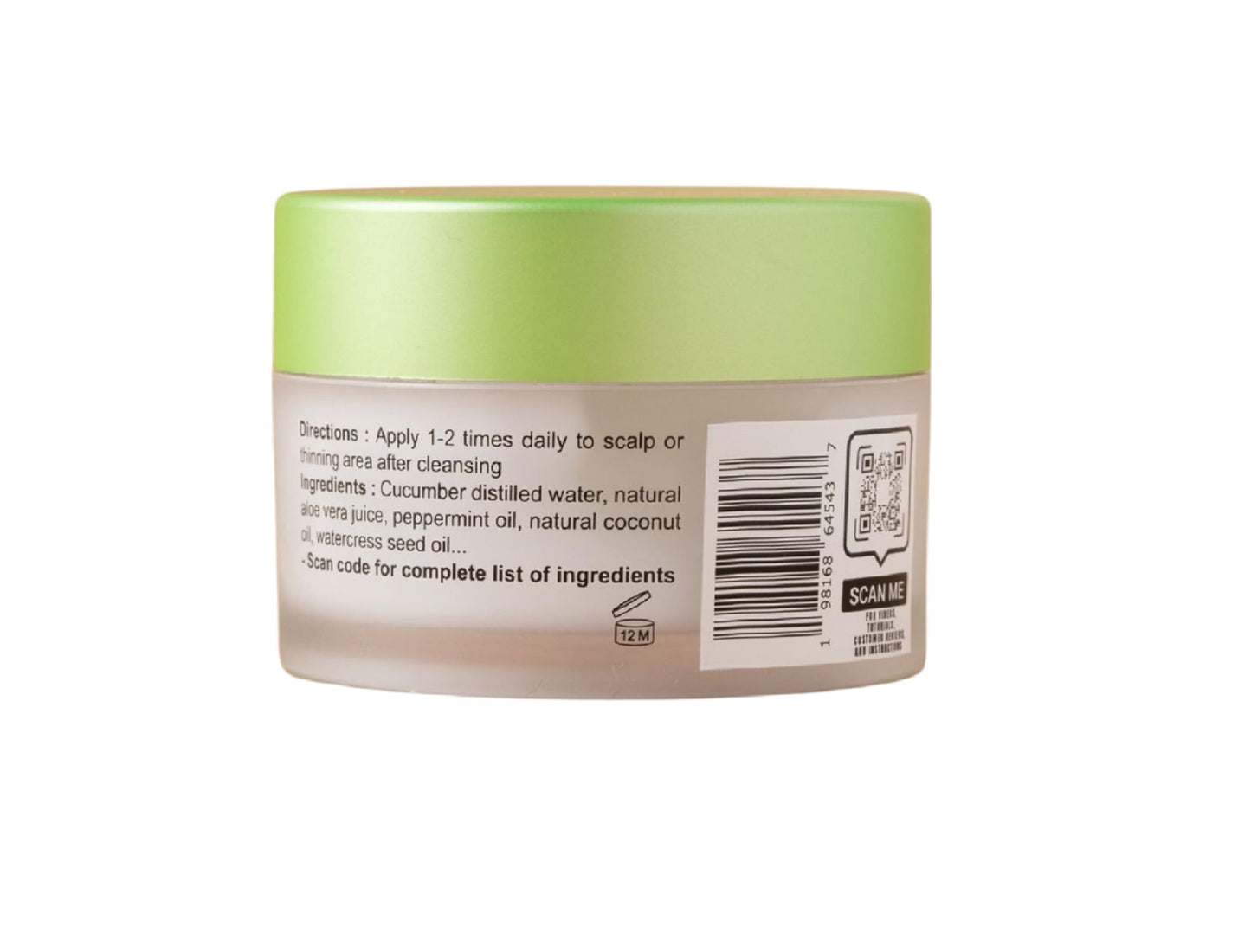 Edge Entity Hair Styling Agent Cream - Effective Scalp Care with Natural Oils & Vitamins, Supports Hair Growth, Invigorating Peppermint Infusion, For Dry Scalp Repair & Breakage Prevention, 1 oz