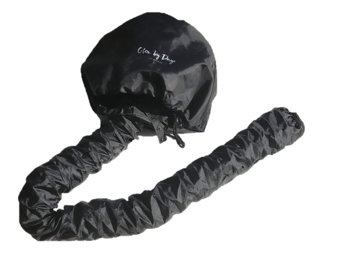 Glow by Daye Bonnet Hood Hair Dryer Attachment, At Home Hair Dryer Hood for Hand Held Hair Dryer, Extra-Large, Black