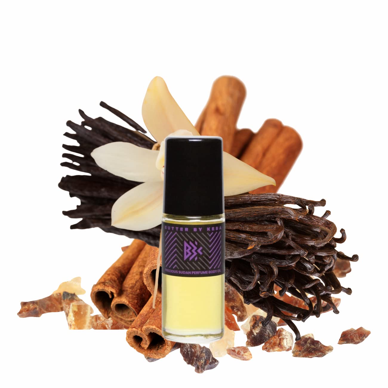 Butter By Keba Pheromone Perfume Body Oil (Precious Sudan- Frankincense, Sandalwood, Vanilla) (1oz)