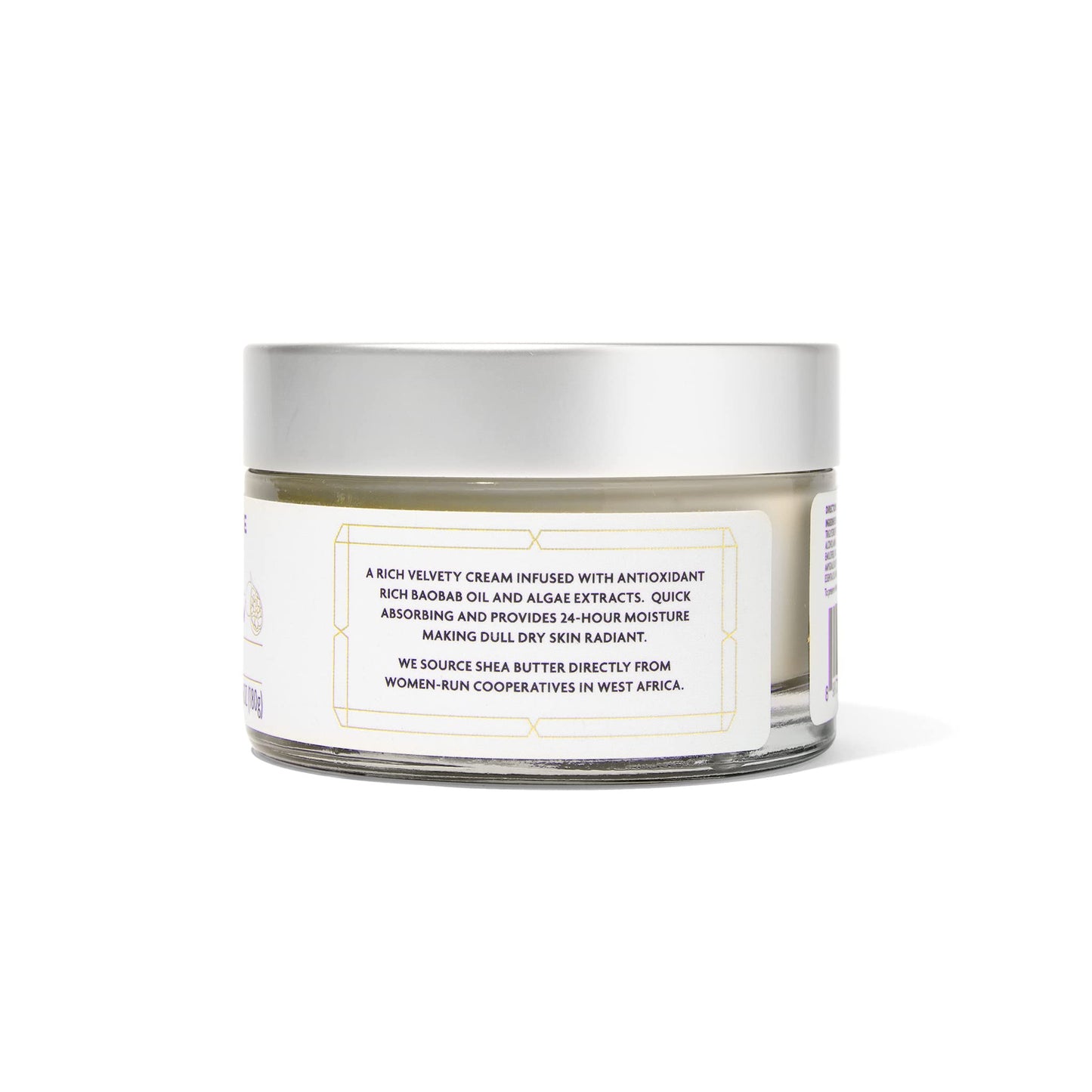 Shea Radiance Classic Scent Baobab - Unrefined Shea Antioxidant Cream & Body Lotion, for All Skin Types - Collagen Boosting Hydration | 6oz