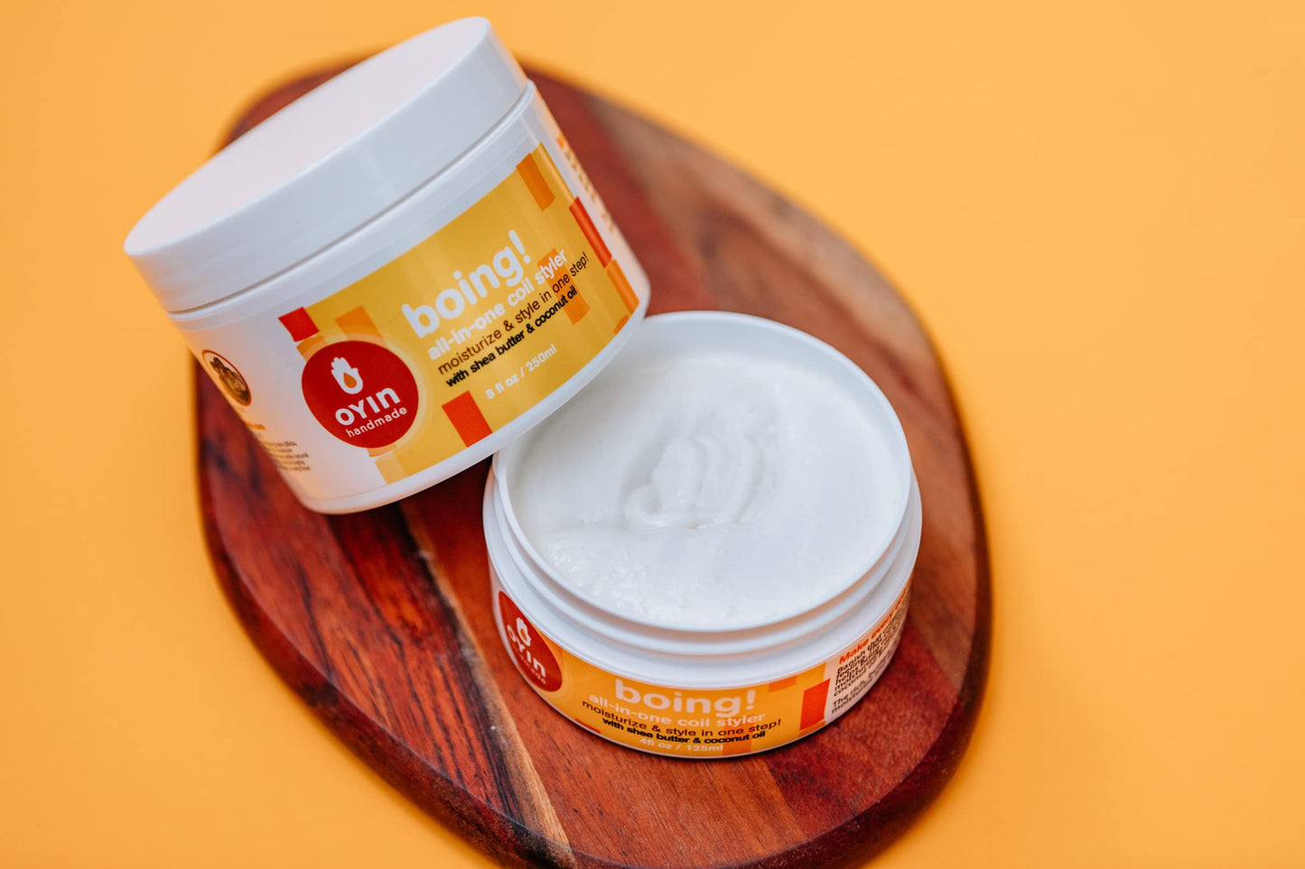 Oyin Handmade Boing! !All-In-One Coil Styler Gel| Defines & Moisturizes |8 oz