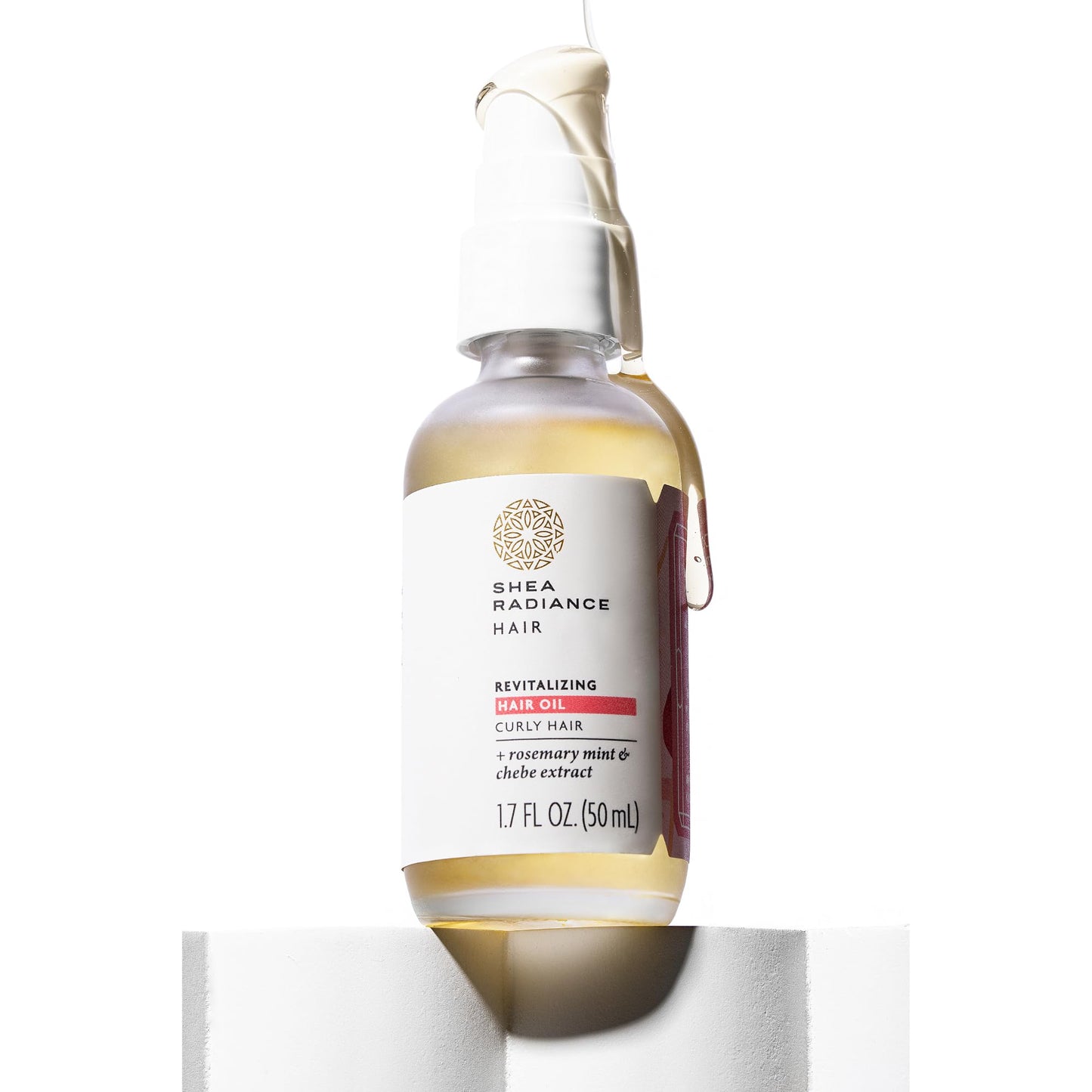 Shea Radiance Revitalizing Hair Oil w/Rosemary, Mint, and Chebe Extract | Increase Circulation & Nourish Scalp |1.7oz