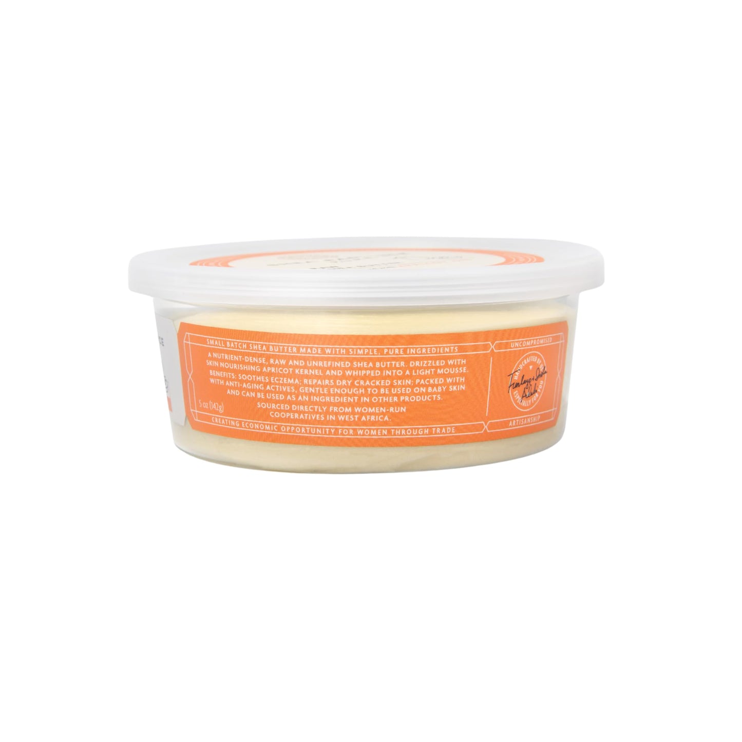 SHEA RADIANCE Whipped Shea Butter in Tub, 5 OZ