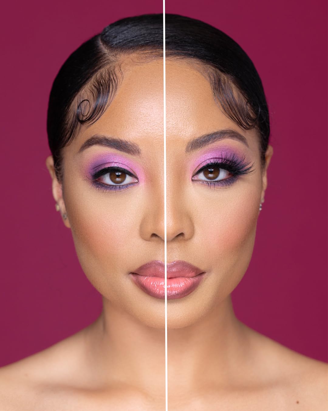 LUNA MAGIC Bebesita Faux Mink Wispy Lashes, Reusable, 3 Pack