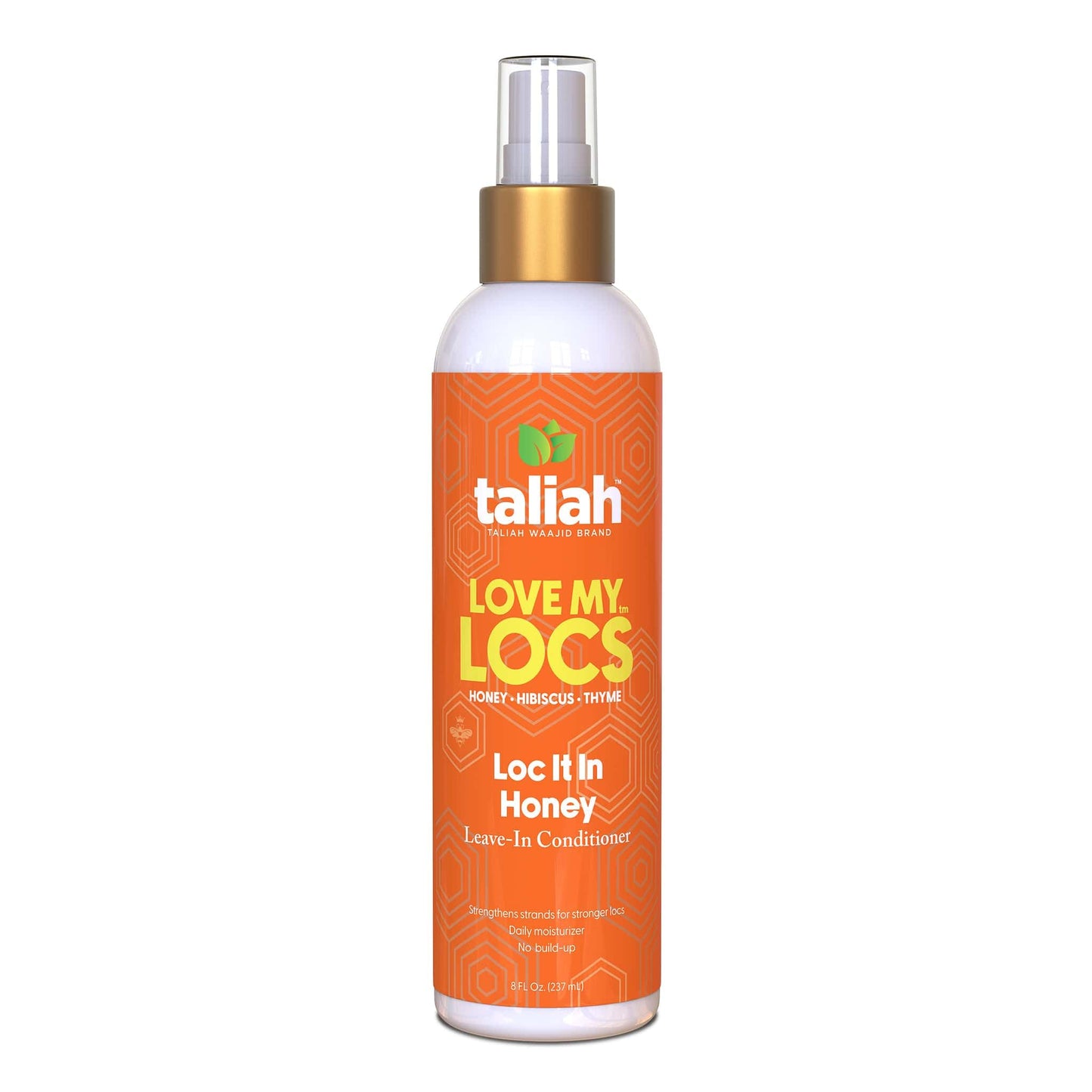 Taliah Waajid Love My Locs Loc It In Honey Leave-In Conditioner, 8oz Honey Hibiscus for Locs - Healthy Radiant Locs