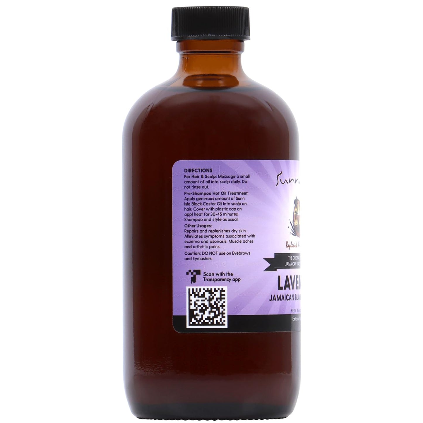 Sunny Isle Lavender Jamaican Black Castor Oil 8oz