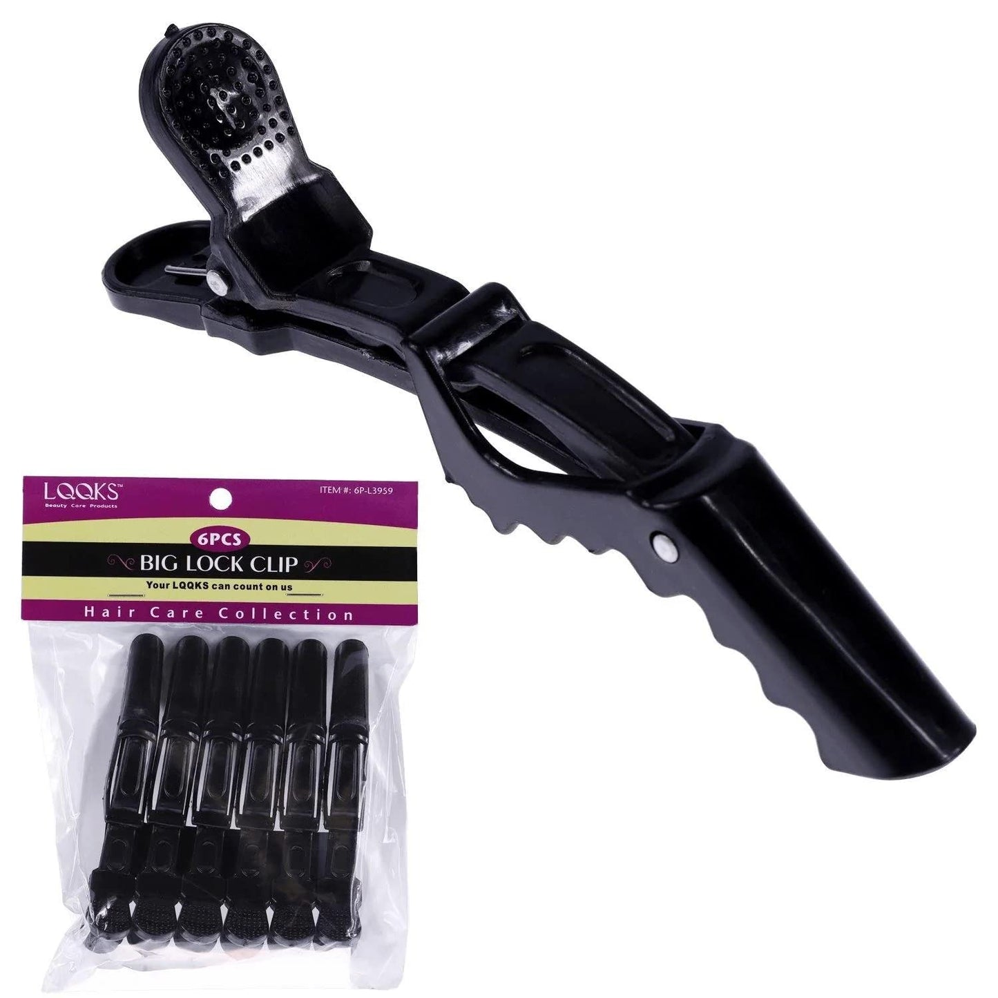 LQQKS Big Lock Clip - 6 Piece Set