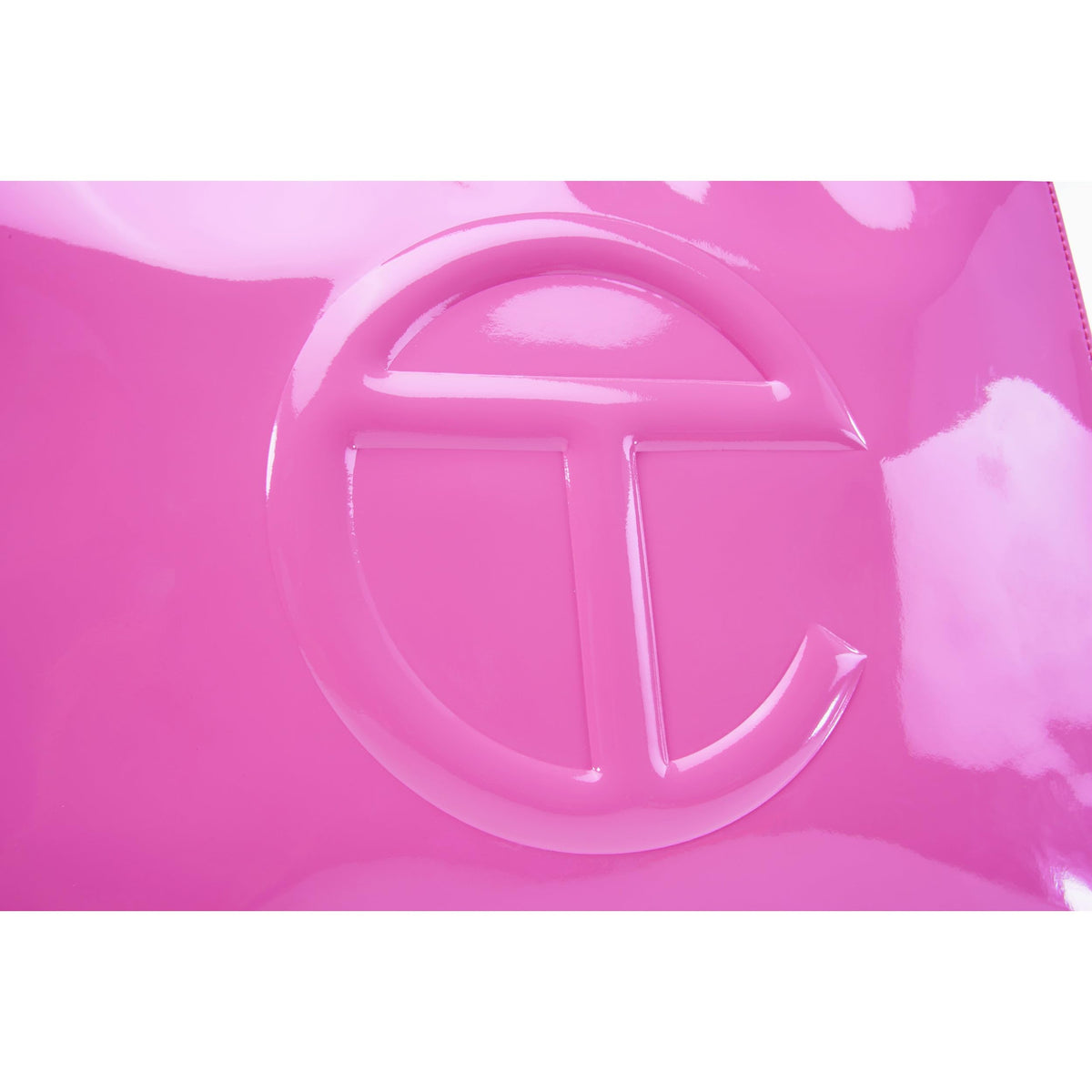 TELFAR Medium Shopping Bag - Pink Patent