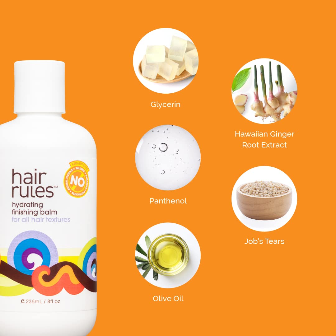 hair rules Hydrating Finishing Balm 8 oz