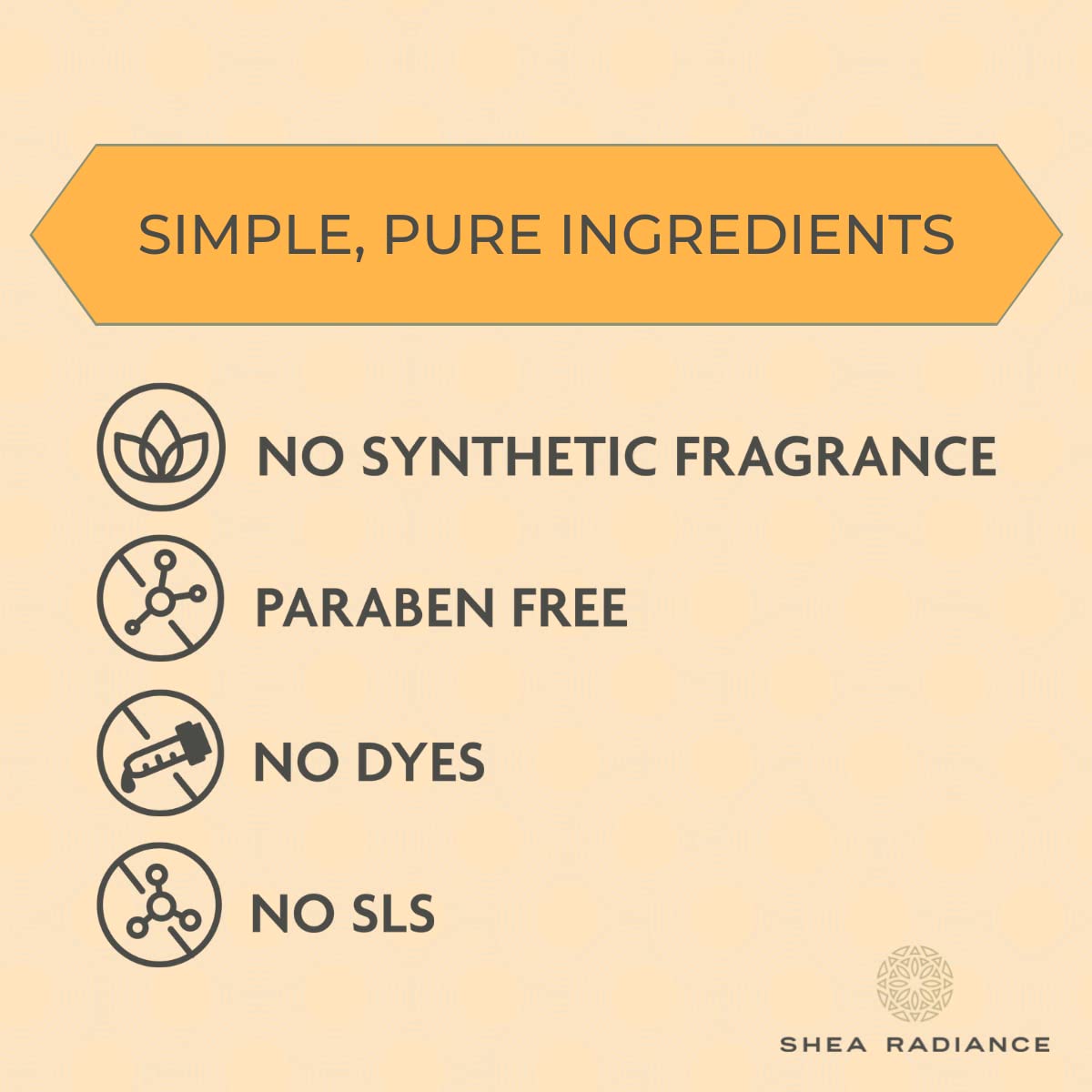 Shea Radiance African Black Soap Body Wash - Dry Skin, Eczema, Rashes, Blemish Cleanser | Citrus Spearmint (16 oz)