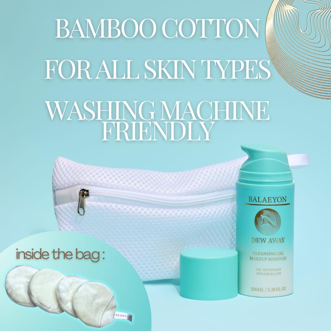 Balaeyon Reusable Makeup Remover Pads