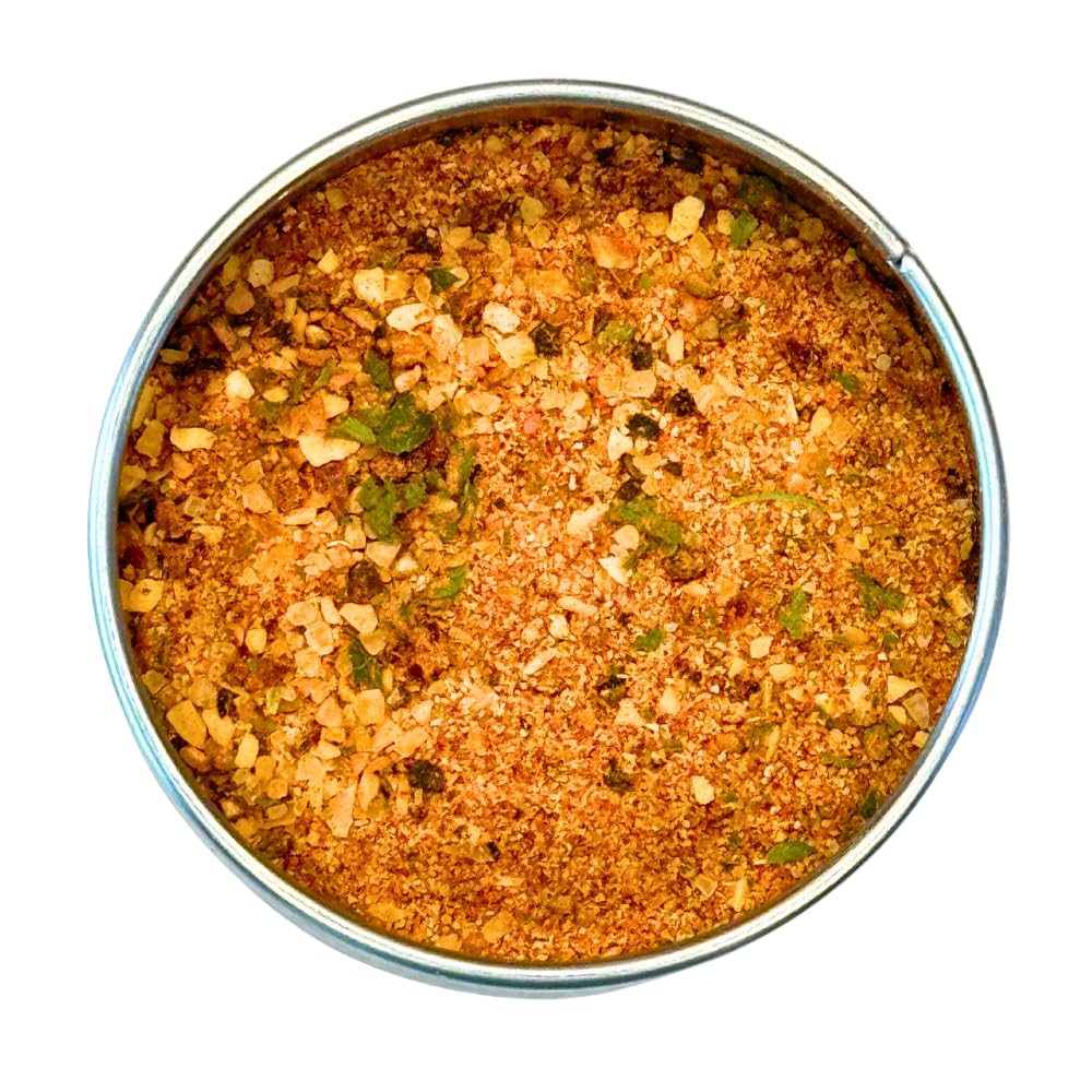 Everything But The Salmon Seasoning | Gourmet Seasoning | Artisanal Spice Blend | All Natural | Non GMO | Hand Crafted | Made In USA | 7.5 oz (213g) | Small Batch | Gustus Vitae | #559 | Arrives Securely in Gift Tube