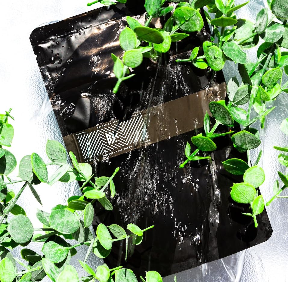 Butter By Keba Powder Luxury Bath Salt Soak and Scrub Ginger, Lemongrass, Lavender, Eucalyptus essential oils