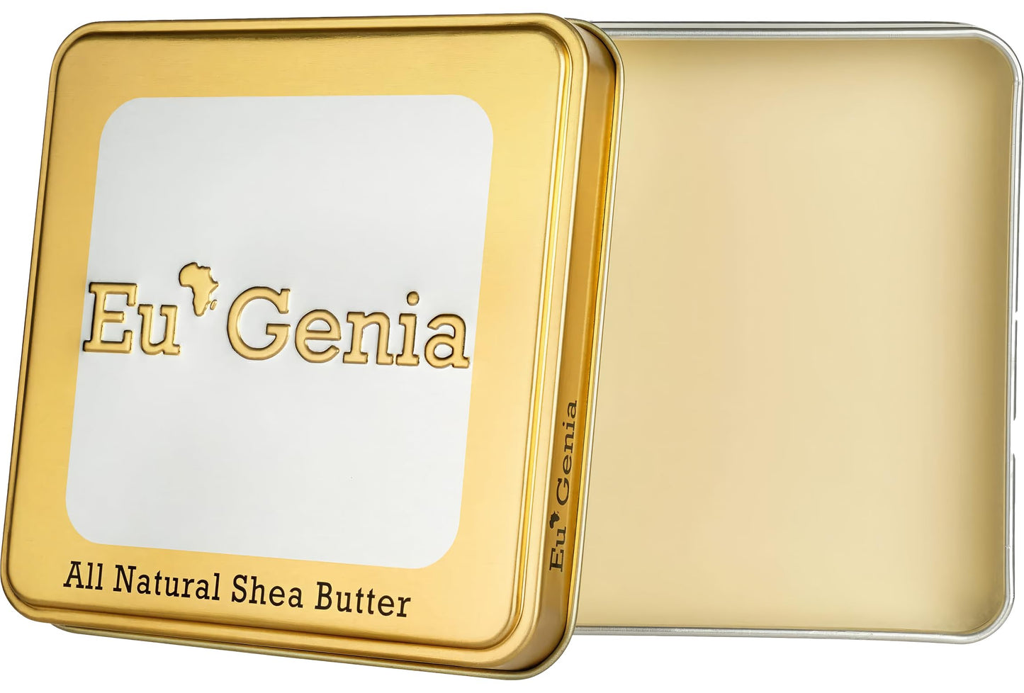 Eu'Genia Anti-Aging Shea Butter Balm: Jasmine, 12 oz, 100% Pure Unrefined Ghanaian Shea, Premium Face & Body Moisturizer for All Skin and Hair Types