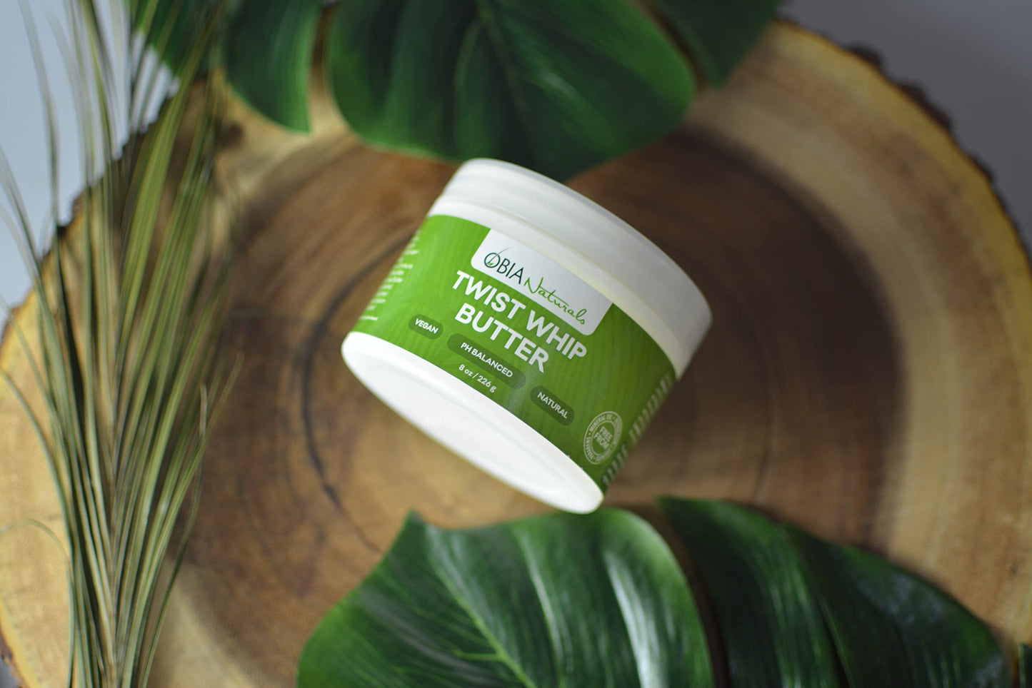 OBIA Naturals - Twist Whip Butter Hair Moisturizer, Leave-In Conditioning Styler, 8oz