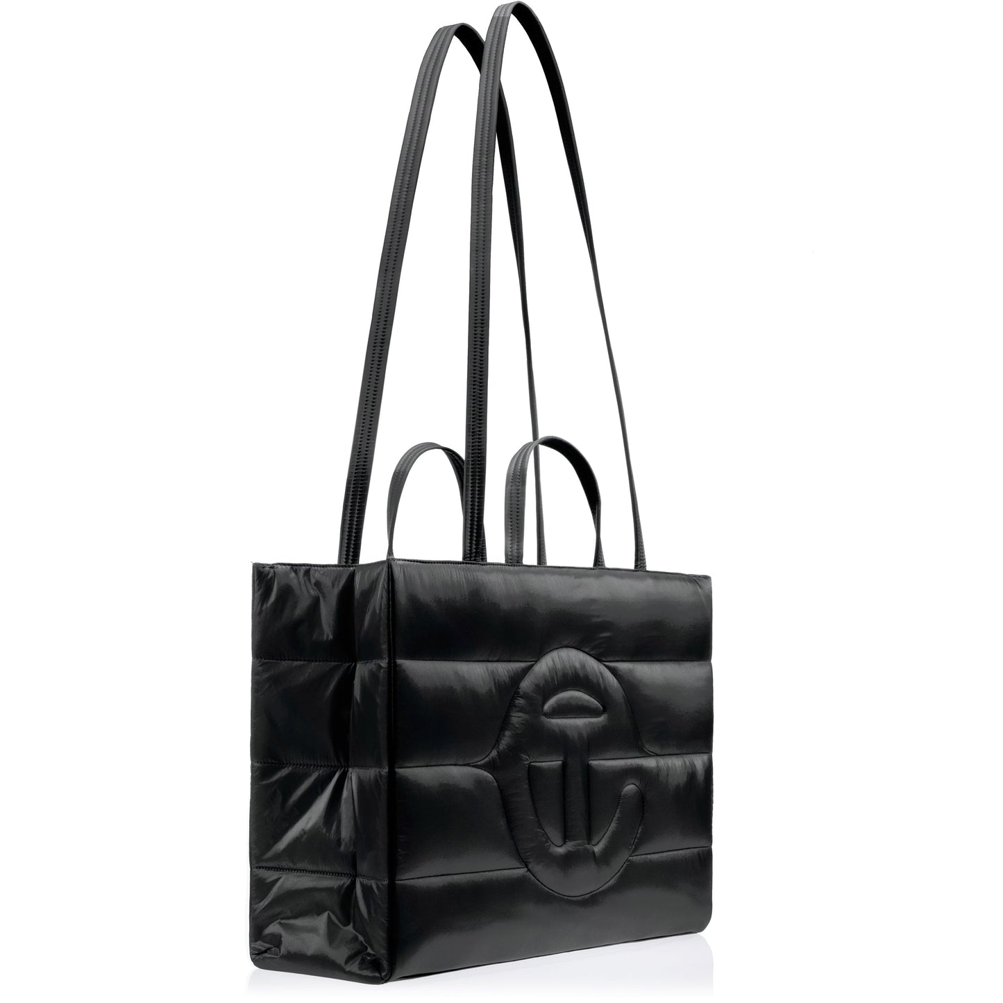 TELFAR Large Puff Shopper - Black