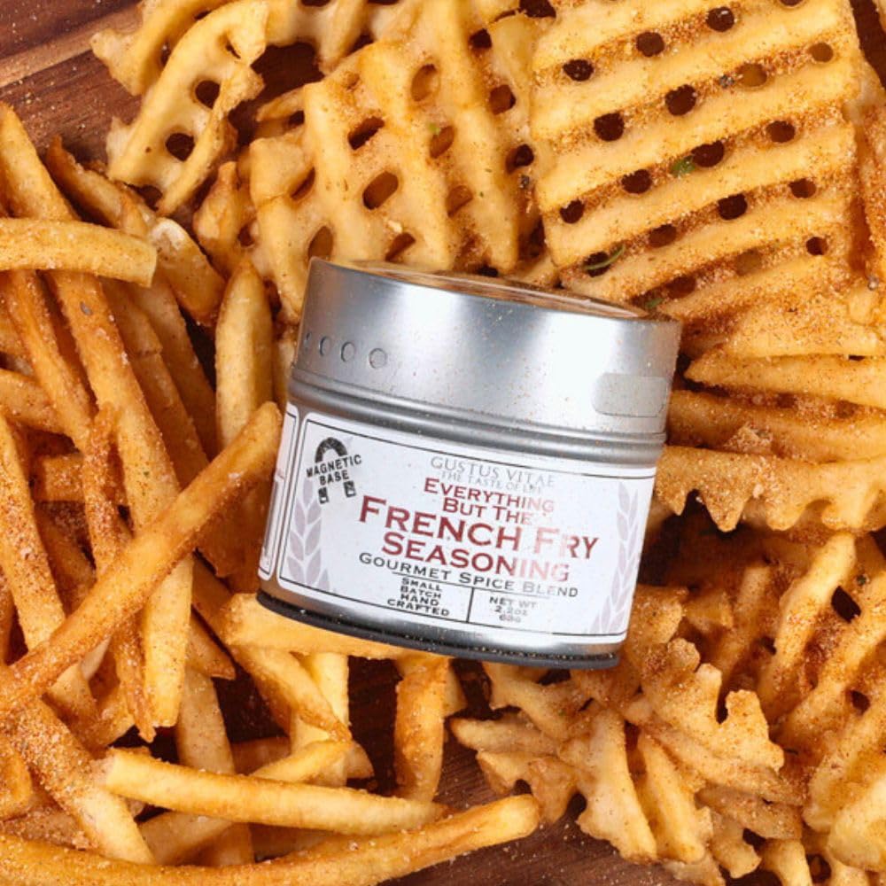 Everything But The French Fry Seasoning - Gourmet Spice Mix - All Natural Blend - Non GMO - Handcrafted - Small Batch - Artisanal - Made in USA - Gustus Vitae - #82
