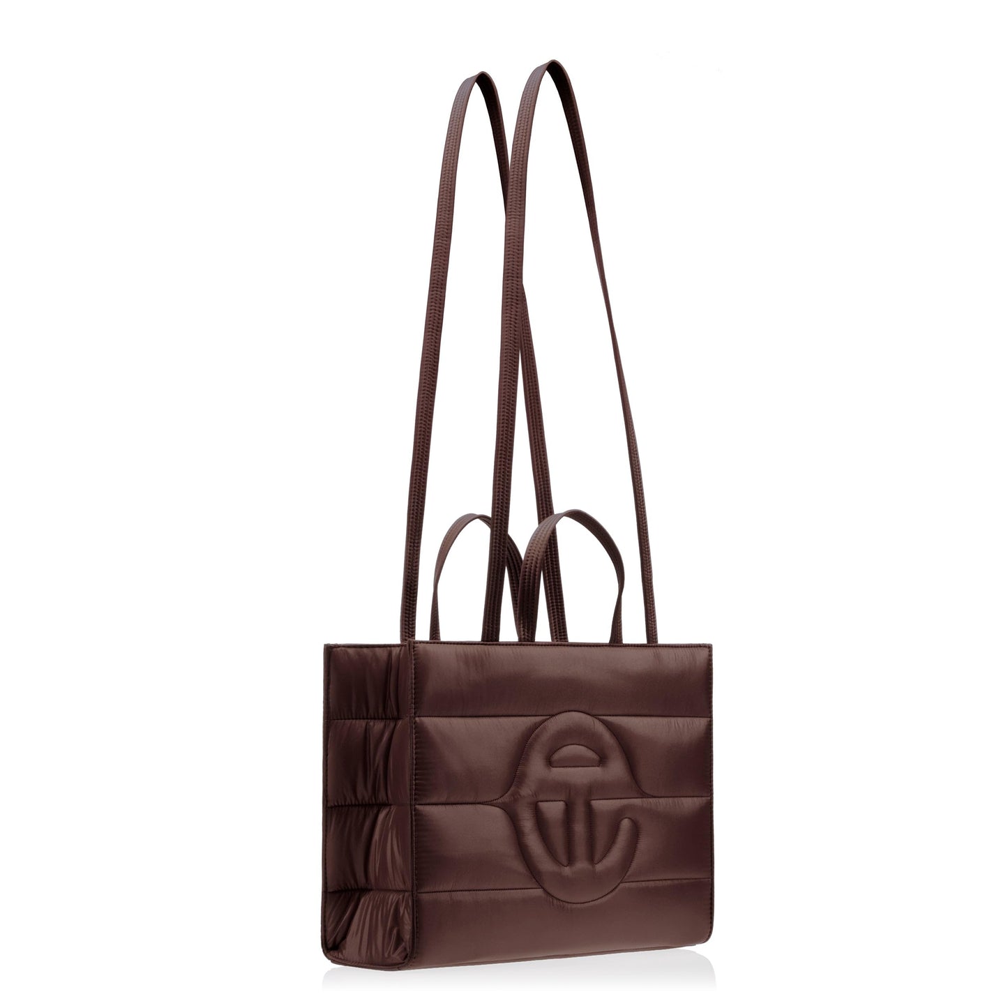 TELFAR Medium Puff Shopper - Chocolate