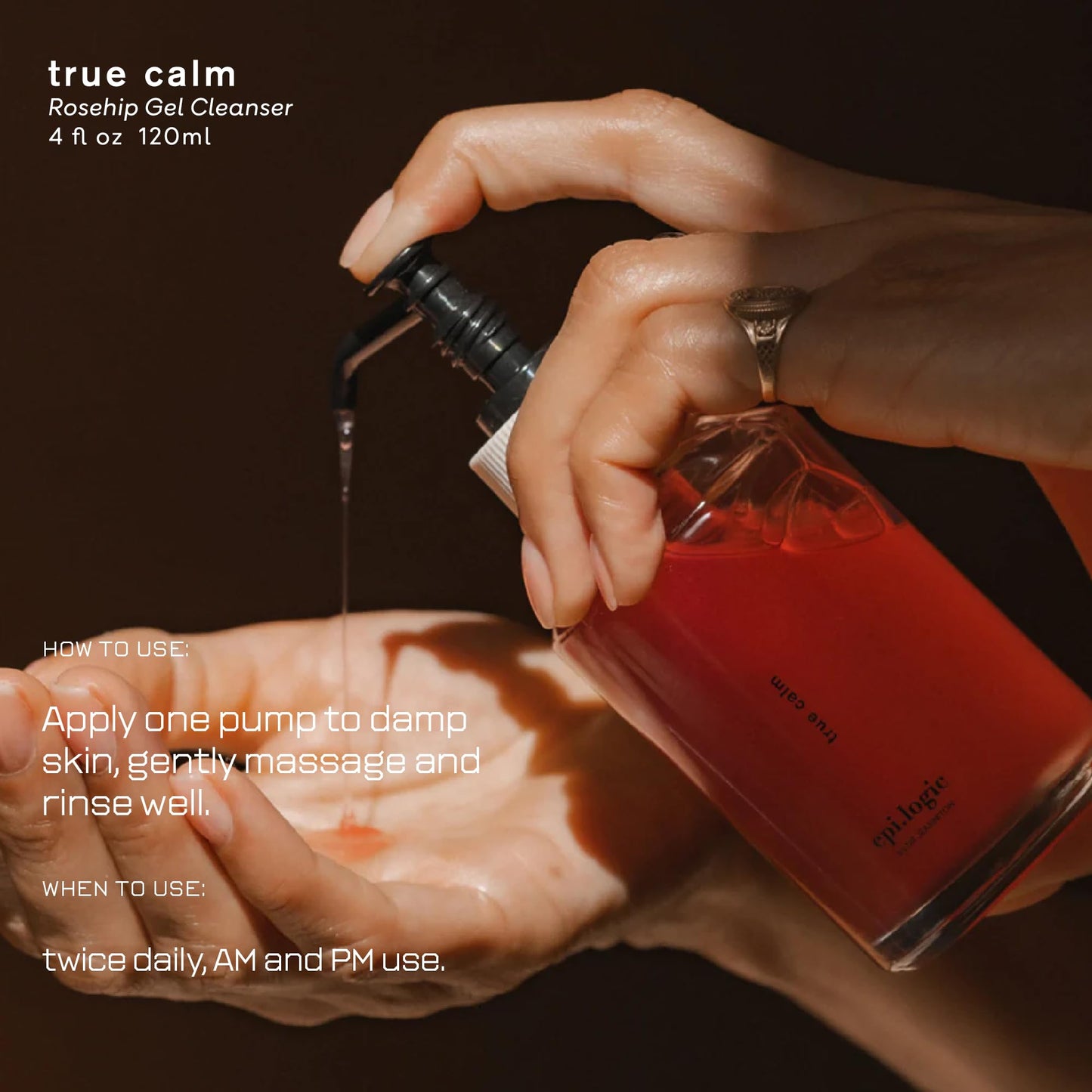 epi.logic True Calm | Rosehip Gel Cleanser 120 ml / 4.05 fl oz