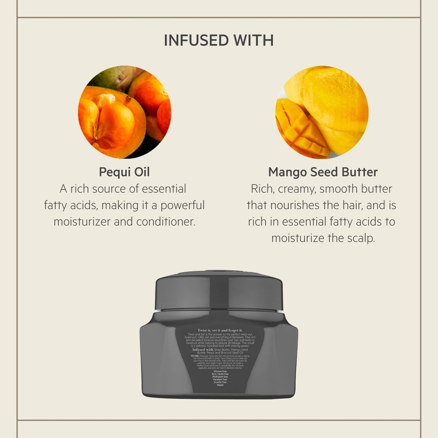 TPH BY TARAJI Twist and Set Twisting Creme & Defining Curl Cream for Curly & Coily Hair with Shea Butter, Mango Seed Butter, & Pequi Oil | Sulfate Free & Color Safe | For Women & Men, 8.45 fl. oz