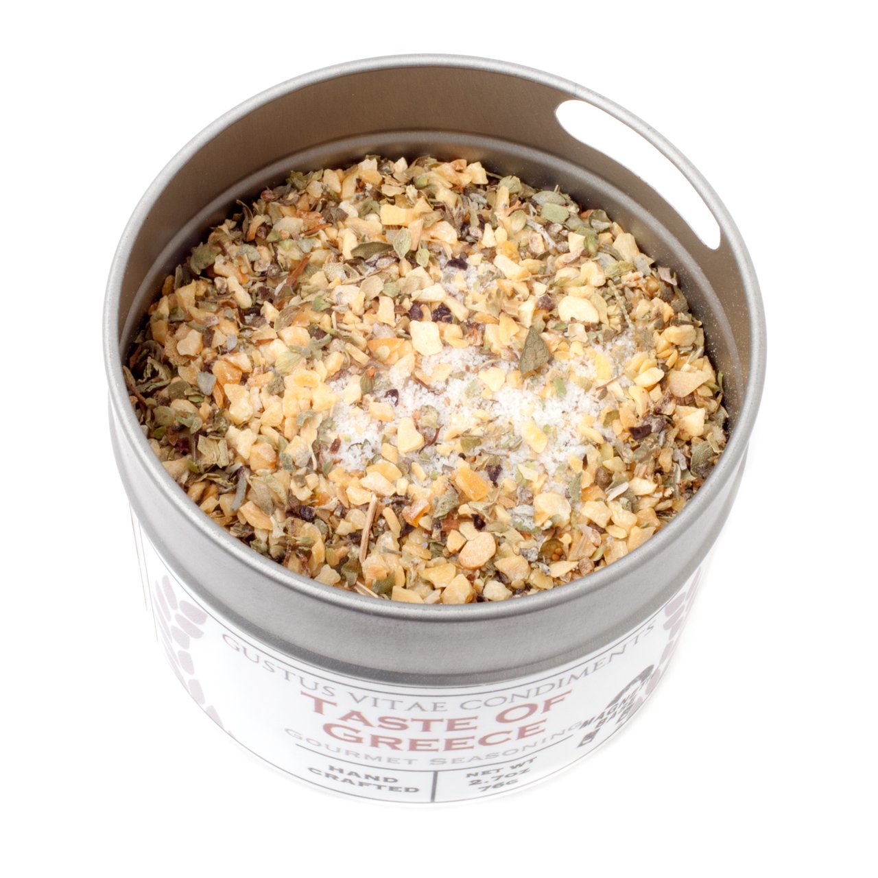 Greek Seasoning Gift Set | Tastes of Greece | Artisanal Spice Blends Six Pack | Non GMO, All Natural | No MSG, Gluten, Soy, Nuts | Small Batch, Hand Made Seasonings | No Artificial Ingredients, Ultra Premium | Made in USA | GLP-1 Friendly | Magnetic Tins