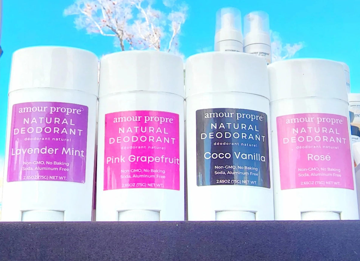 Natural Deodorant | Cornstarch-Free for sensitive skin (Coconut Vanilla)