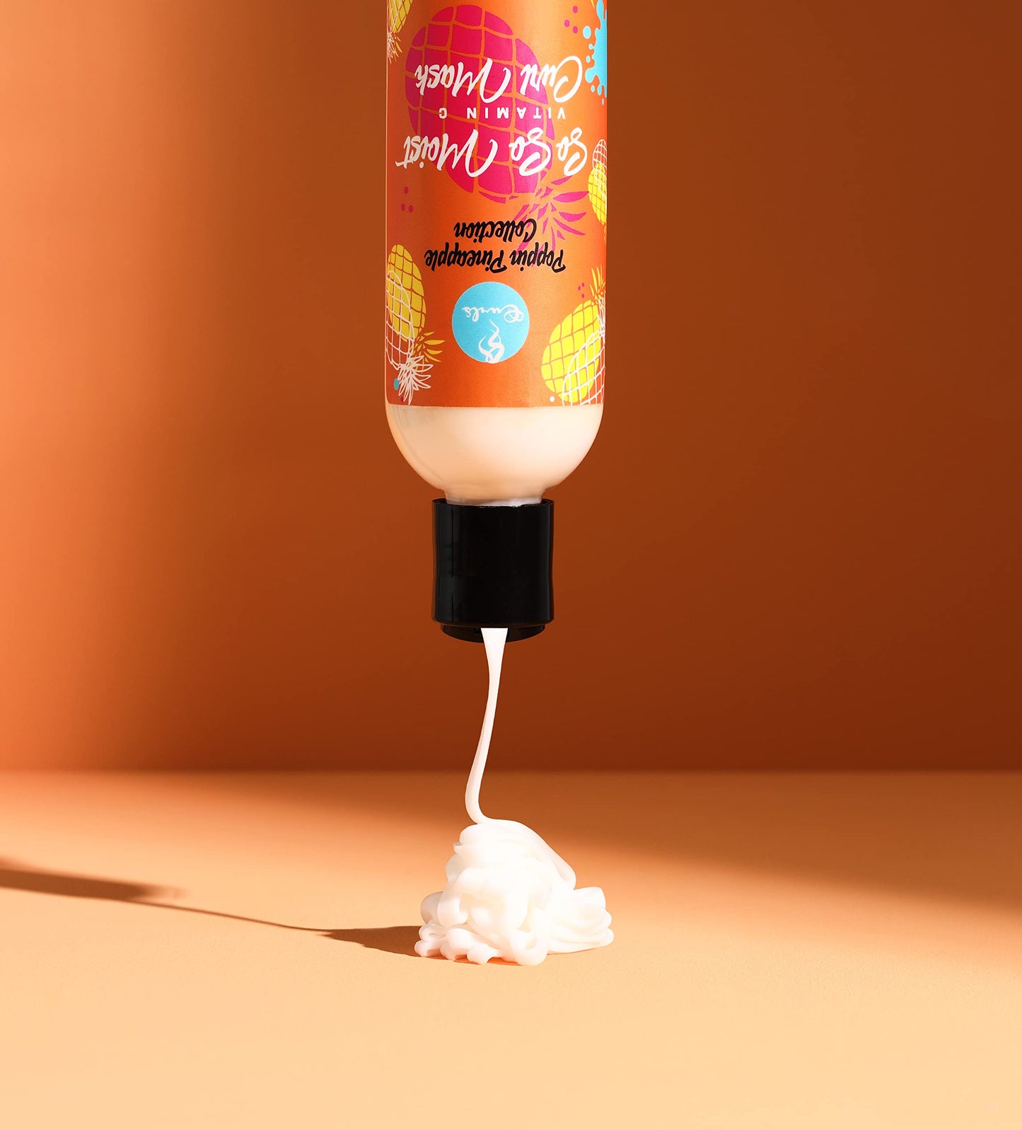 Curls Poppin Pineapple So So Clean Vitamin C Wash - Rejuvenating, Hydrating, and Cleansing - Hair and Scalp Shampoo - For Wavy, Curly, and Coily Hair Types, 8 Ounces