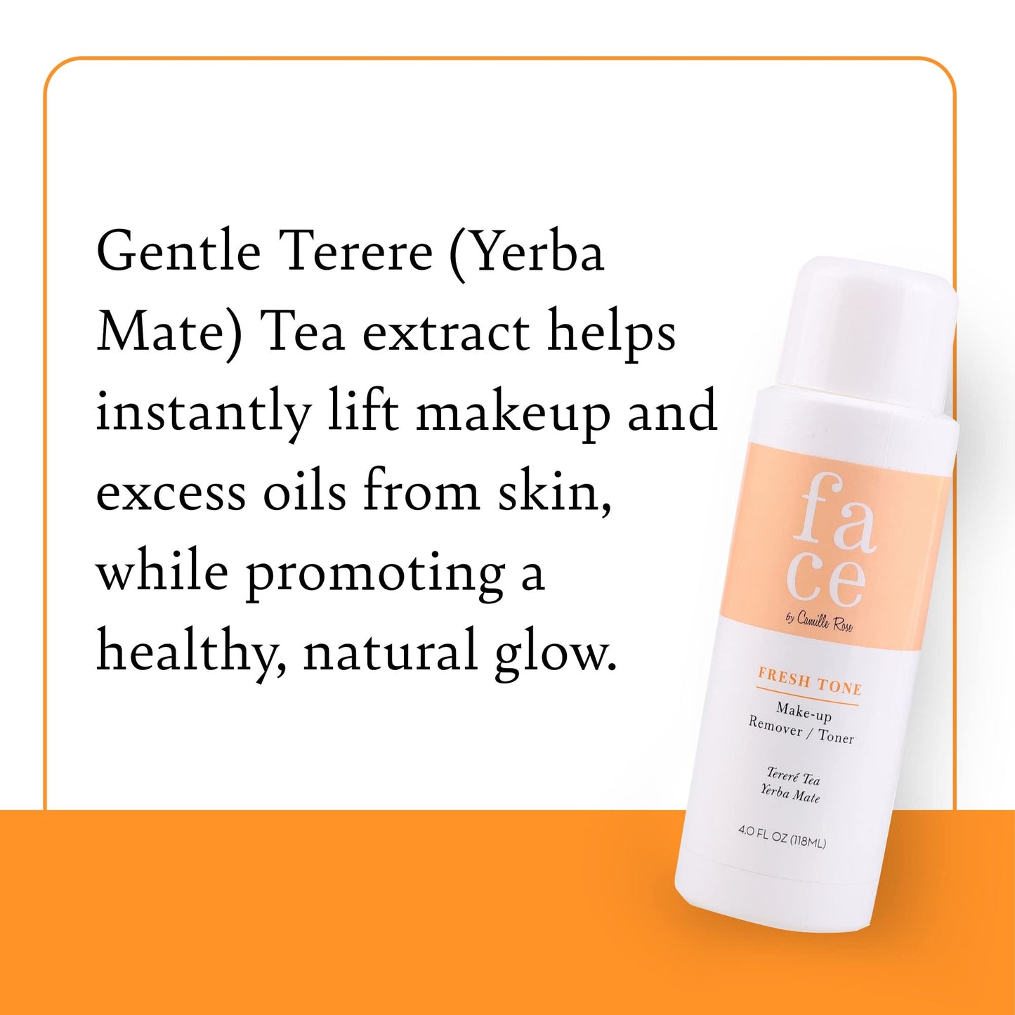 Camille Rose Fresh Tone Make-Up Remover and Toner, 4 fl oz