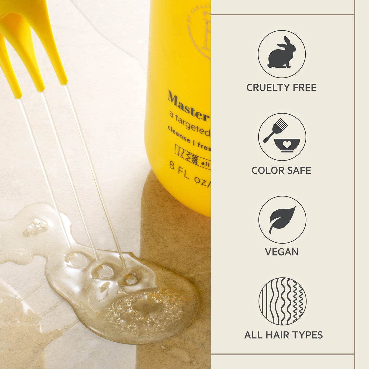 TPH BY TARAJI Master Cleanse Scalp Treatment Wash Hair Rinse For Buildup | With Tea Tree Oil, Eucalyptus Oil, and Witch Hazel Water | Vegan, Sulfate & Cruelty-Free | For Women & Men, 8 fl. oz