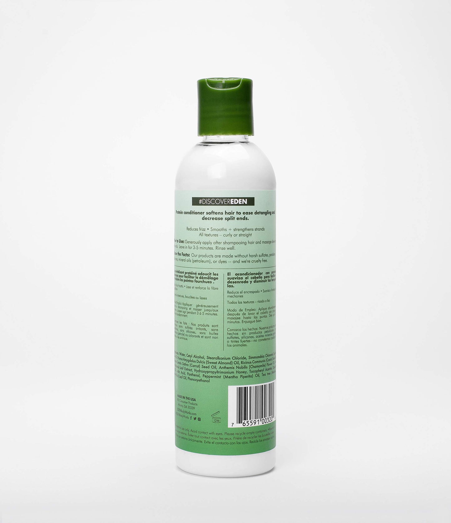 EDEN BodyWorks Peppermint Tea Tree Conditioner | 8 oz | Refresh & Soothe Scalp, Moisturize & Detangle Hair - Packaging May Vary