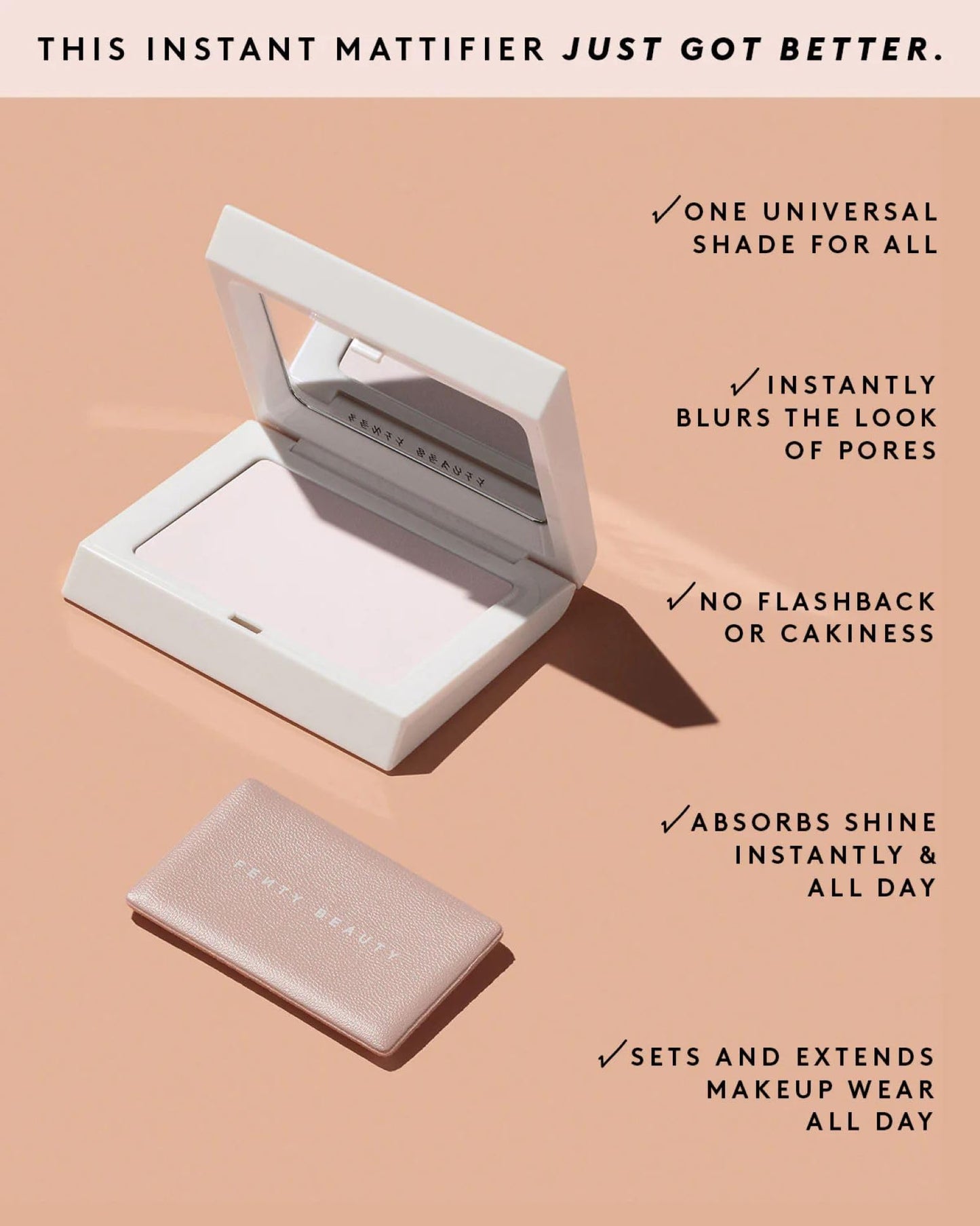 Fenty Beauty by Rihanna Invisimatte Instant Setting + Blotting Powder 0.3 oz / 8.5 ml