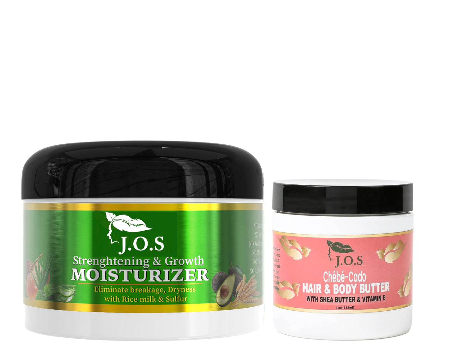 J'Organic Solutions 3-1 Moisture Growth & Seal Duo (with rice & chebe)