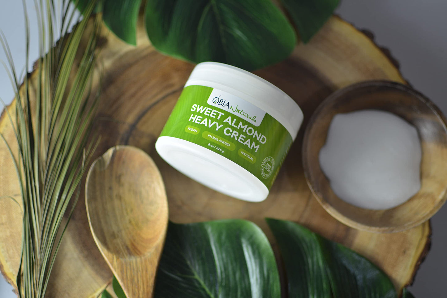 OBIA Naturals Sweet Almond Heavy Cream, 8 Oz