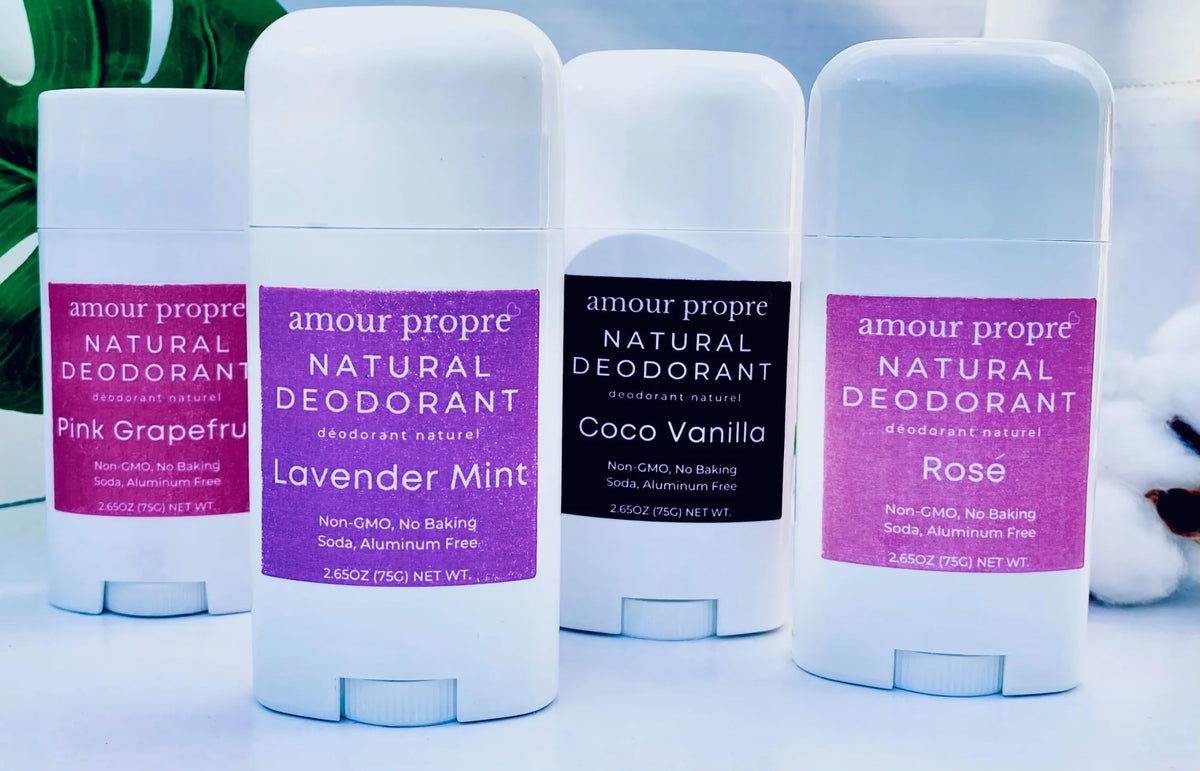 Natural Deodorant | Cornstarch-Free for sensitive skin (Coconut Vanilla)