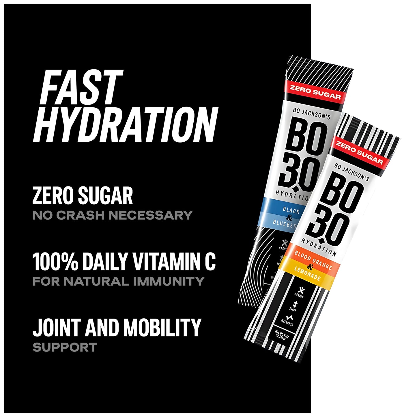 BO3.0 Sugar Free Electrolyte Powder Packets | Joint Support Supplement with Sugar-Free Electrolytes for Hydration, Hangover Prevention for Keto and Active Adults | Variety Pack